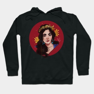 Woman with Crown of Thorns Hoodie